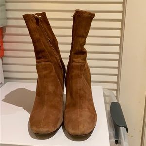 Brown Suede Boots